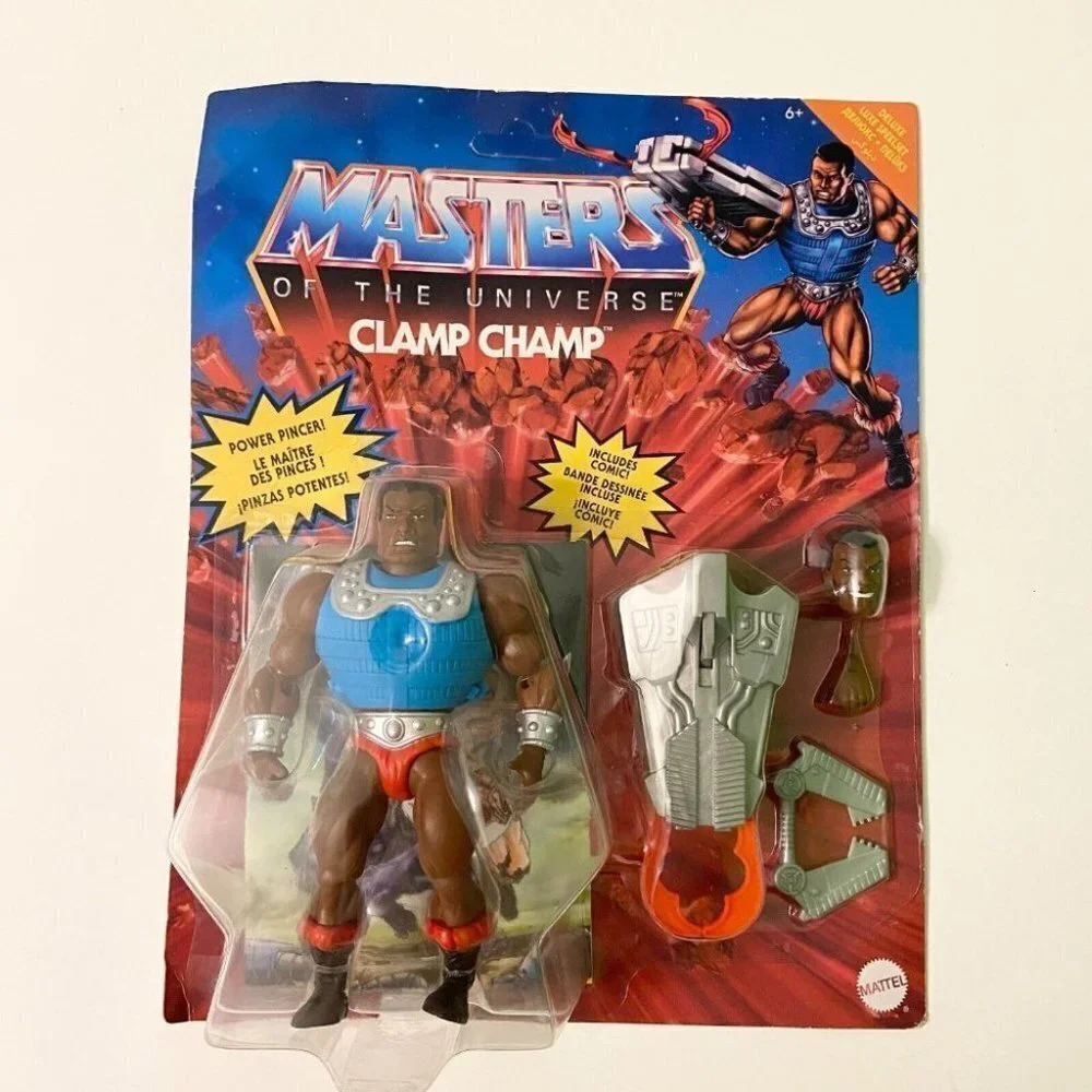 2020 Masters  of the Universe Clamp Champ Action Figure MOTU